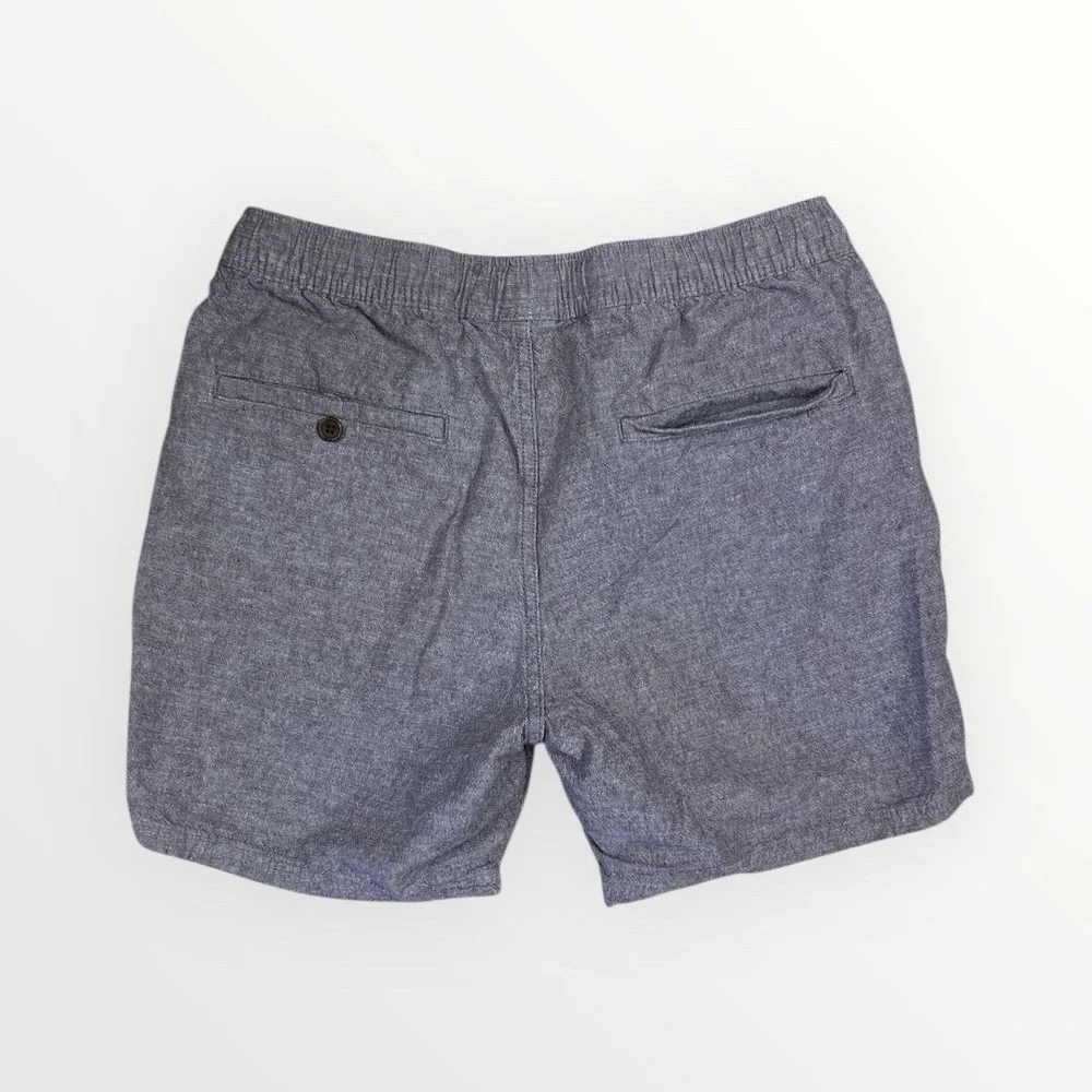Katin Swim Trunks Shorts Purple Elastic Waist Drawstring Men MEDIUM LINEN COTTON